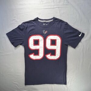 Nike NFL Houston‎ Texans Watt #99 T-shirt mens size small Football Team Wear